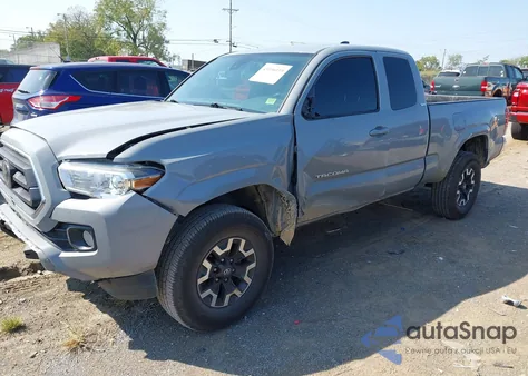 2021 Toyota Tacoma Sr5 из США, поврежденный, VIN 3TYSX5EN1MT006886